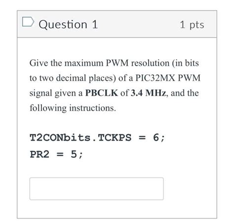 Image result for Frequency PWM and Resolution