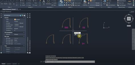 Image result for AutoCAD Attributes Number