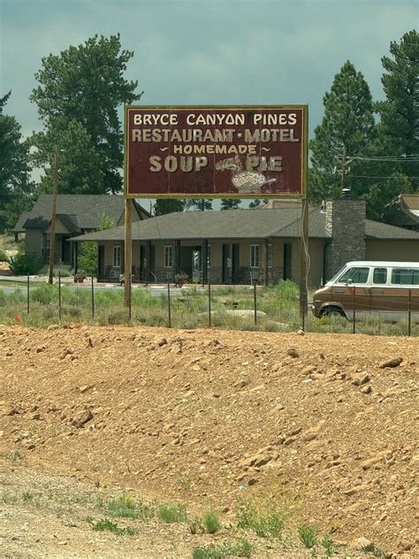 BRYCE CANYON PINES RESTAURANT, Bryce Canyon National Park - Menu ...