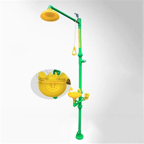 Buy BBGS Eyewash Station Emergency Shower Eye Wash Stainless Steel ...