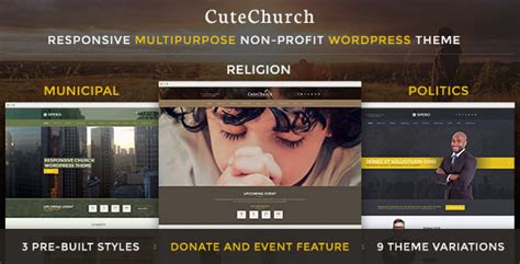 born v2 2 the wordpress theme for churches