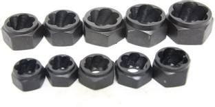 AS TOOL CENTER Damaged Bolt Nut Screw Remover Tool Kit Extractor ...