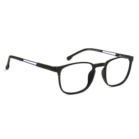 Buy Matte Black Blue Full Rim Square Lenskart Air LA Air Essentials LA ...