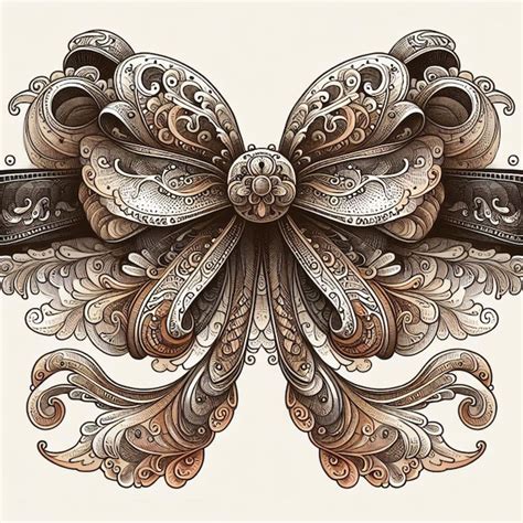 Premium Vector | A drawing of a butterfly with a pattern of the wings