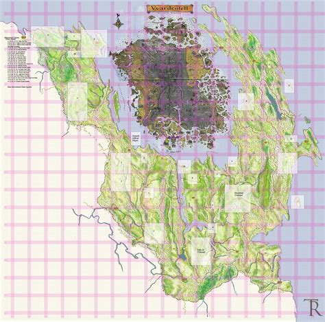 Elder Scrolls Morrowind Map