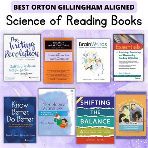 Best Science of Reading Books for Teachers (Orton Gillingham ...