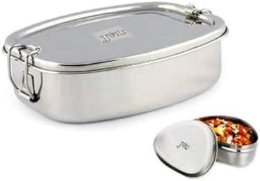 Buy JVL Stainless Steel Leakproof Lunch Box for Kids , Single Layer ...
