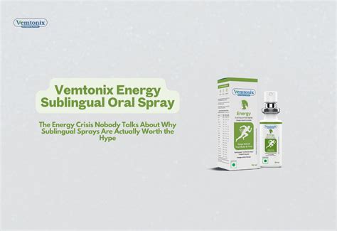 Why Energy Sublingual Oral Spray Are Actually Worth the Hype