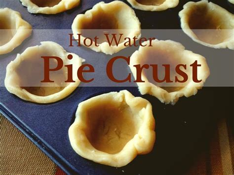hot water crust pie