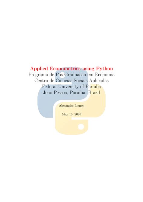 Image result for Blog Econ PhD Python