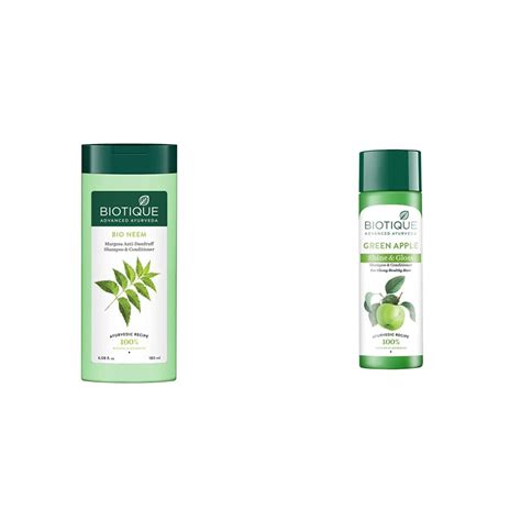 Buy Biotique Bio Neem Margosa Anti Dandruff Shampoo and Conditioner ...