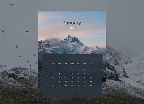 Free Vector Calendar Design - graphberry.com