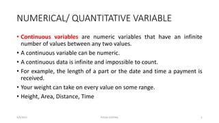Image result for Continuous Numerical Variable Examples