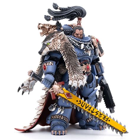 HiPlay JOYTOY Warhammer 40,000 1/18 Космические Волки Рагнар Блэкмейн ...