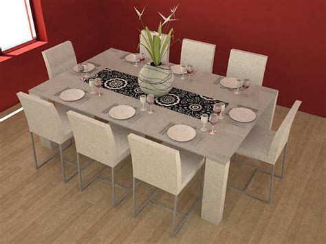 Image result for Rectangular Table Sizes and Seating