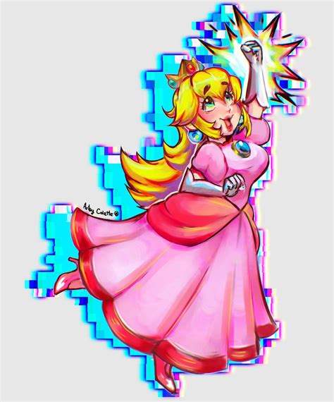 Princess Peach Fanart by Artsycolette on DeviantArt