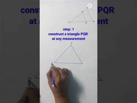 Construction of Similar Triangles Video Lecture - Class 10