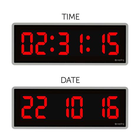 Image result for Sapling Digital Clock