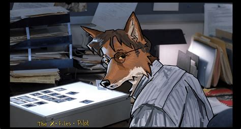maybe too specific but heres my furry x-files art : r/furry