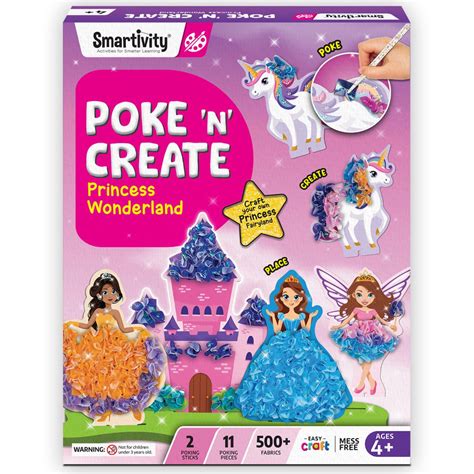 Smartivity Poke 'N' Create Princess wonderland | Buy Online at Toycra