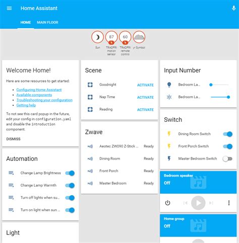 Image result for Home Assistant GUI