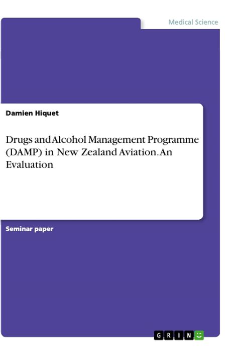 Buy Drugs and Alcohol Management Programme (DAMP) in New Zealand ...