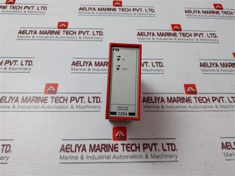 Pr Electronics 2284 Isolation Amplifier 2284B2D1 – Aeliya Marine Tech