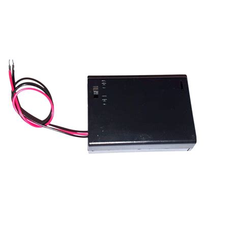 Buy Triple AA (3xAA) Battery Holder with 150mm Flying Leads and Switch ...