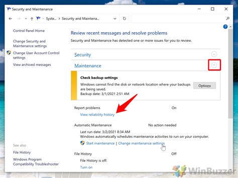 Image result for Windows Reliability Monitor Control Panel System