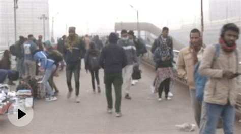 AQI Reaches Severe Category Due To Falling Temperature In Delhi, Air ...