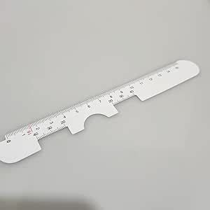 Ubersweet® Optical PD Ruler Pupil Distance Ruler Eyeglasses Measure ...