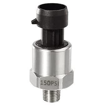 AUTEX 150 Psi Pressure Transducer/Sender/Sensor 150/200 Psi Stainless ...