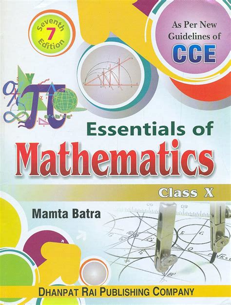 Essentials of Mathematics - 10: As Per CCE : Mamta Batra: Amazon.in: Books