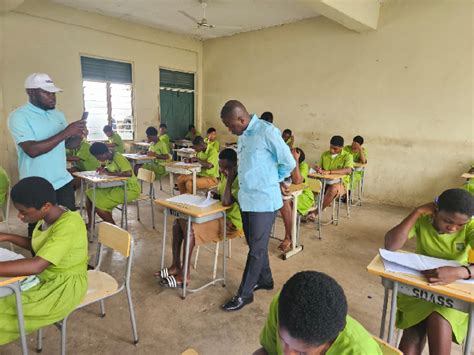 MP for Bekwai, visits WASSCE centers to encourage students