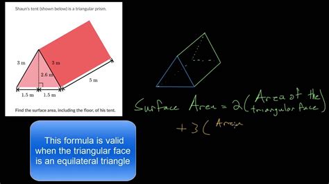 Right Triangular Prism Surface Area 的图像结果