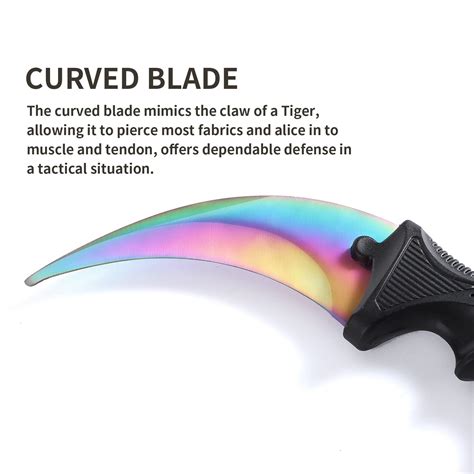 Buy Milaloko Karambit Knife Trainer No Offensive Karambit Trainer ...