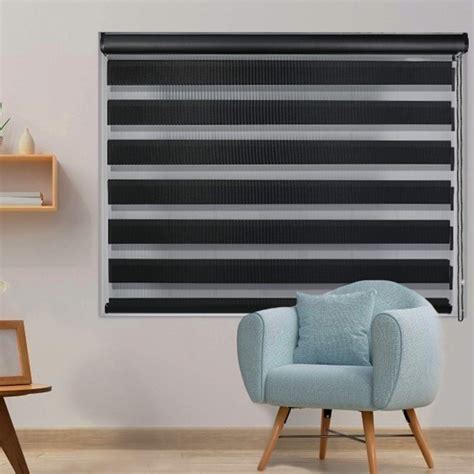Amazon.com: SUNFREE Zebra Blinds Dual Roller Shades for Windows, Zebra Shade Light Control ...