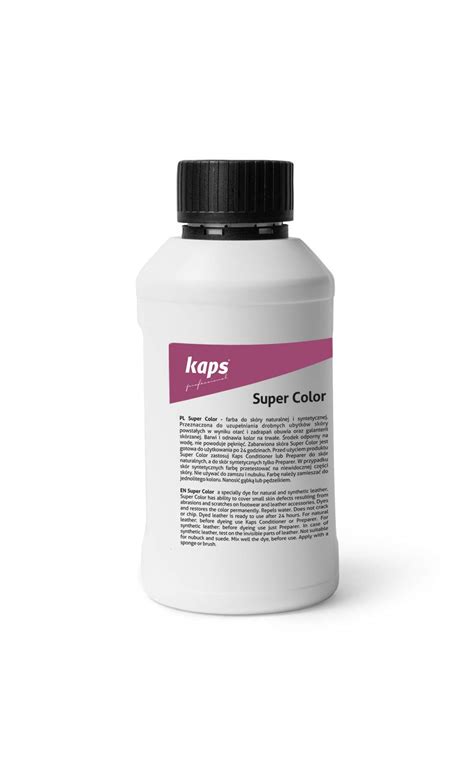 Buy Dye Paint For Natural and Synthetic Leather and Textiles, Kaps ...