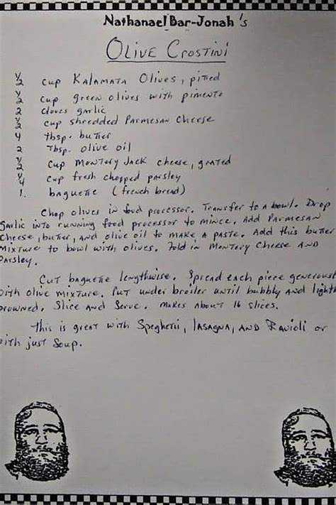 Nathaniel Bar Jonah Recipes - Banana-breads.com