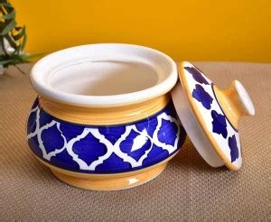 Your Local Store Handi with lid Biryani Bowl Curd Setter Sauce Pot ...