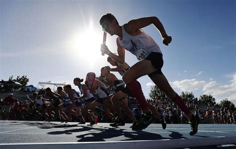 High school track: Corner Canyon 4x100 relay team breaks state record ...