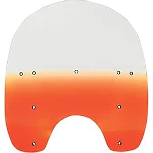 Memphis Shades MEP6287 Orange Windshield (Replacement Plastic For ...