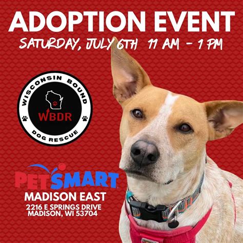 PetSmart Madison East, PetSmart (Madison, WI), 6 July 2024 | AllEvents