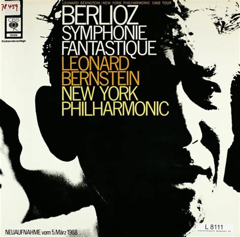 Leonard Bernstein. New York Philharmonic. Berlioz. Symphonie ...