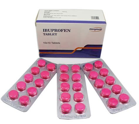Ibuprofen Tablets, Antipyretic Analgesic and Anti-Inflammatory Drugs ...