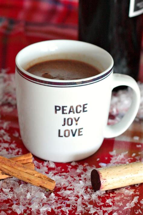 Spiced Red Wine Hot Chocolate - Apple A Day