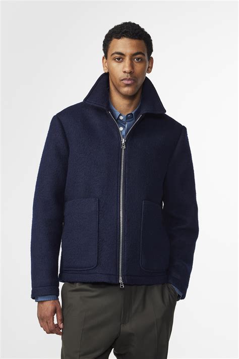 Gael 8267 men's jacket - Navy Blue - Buy online at NN.07®