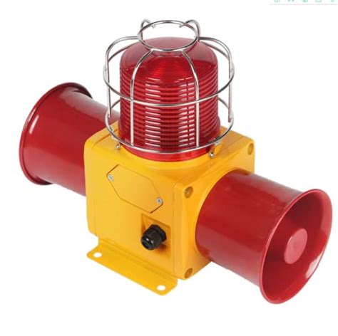Buy Industrial Alarm Siren Crane Alarm Strobe Light Outdoor 105dB ...