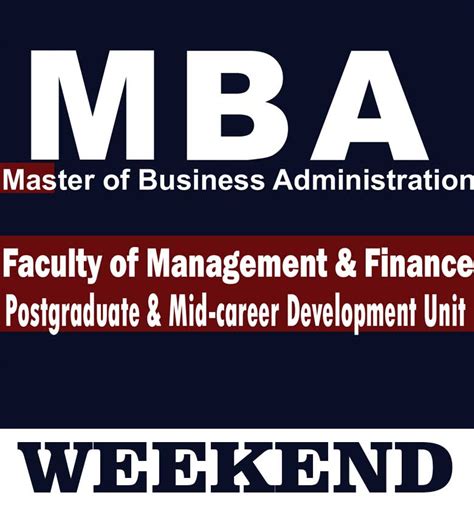 Image result for Weekend MBA Programs