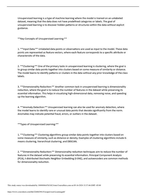 Image result for Unsupervised Learning Samples